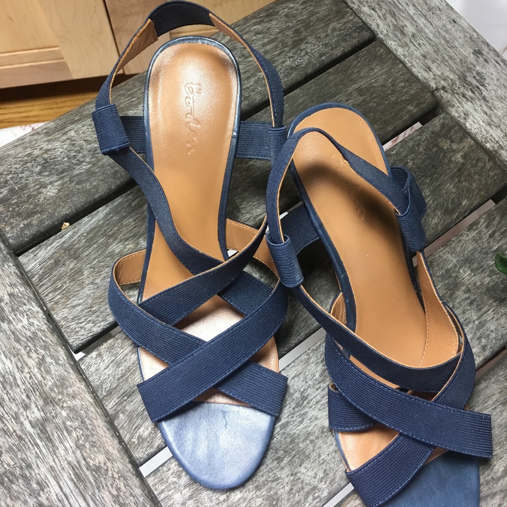 Boden Navy Sandal - Picture 3 of 8